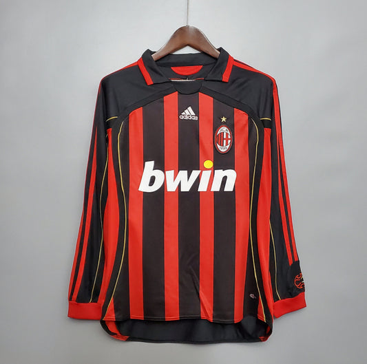 AC Milan 2006/07 Home Long Sleeve